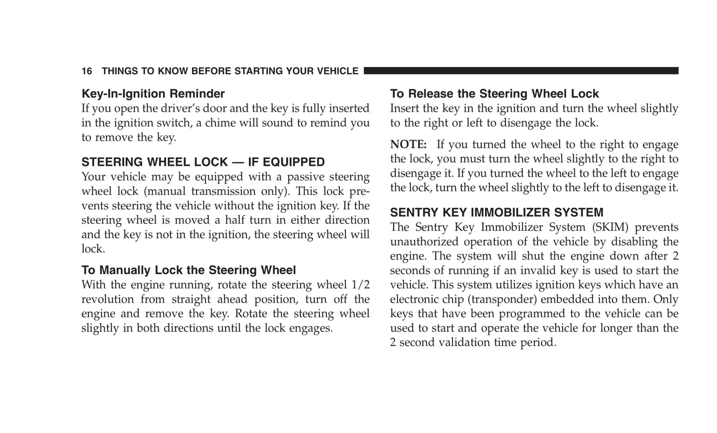 2007 Jeep Liberty Owner's Manual | English