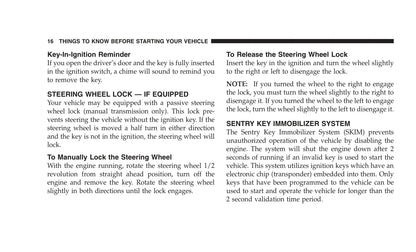 2005-2007 Jeep Liberty Manuel du propriétaire | Anglais