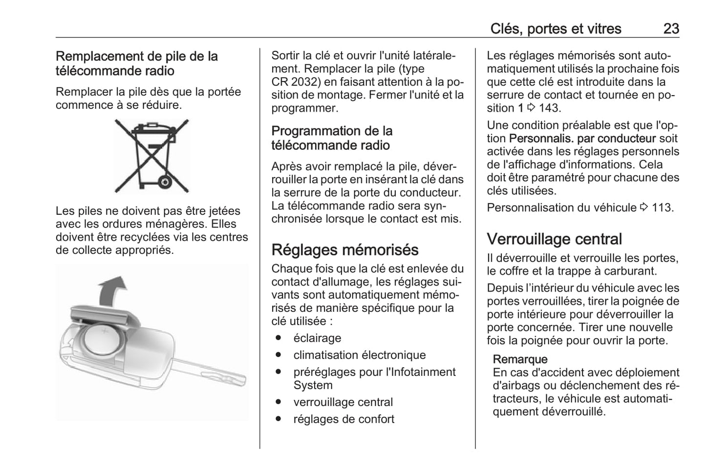 2016-2017 Opel Corsa Bedienungsanleitung | Französisch