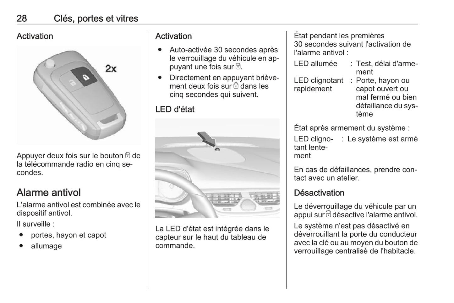 2016-2017 Opel Corsa Manuel du propriétaire | Français