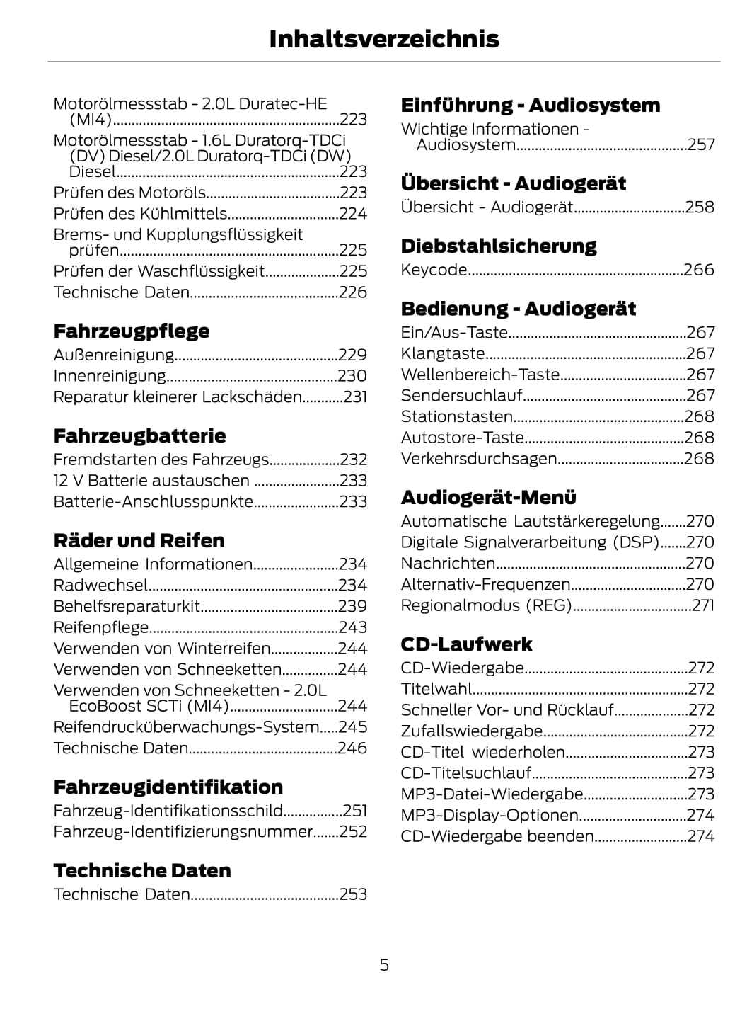 2013-2014 Ford Focus Gebruikershandleiding | Duits