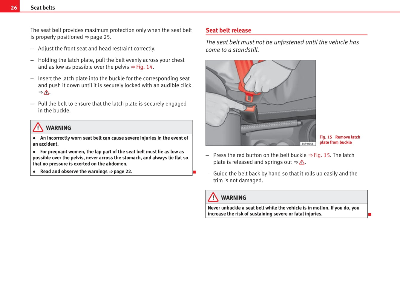 2008-2012 Seat Ibiza Owner's Manual | English
