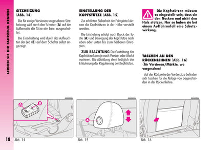 2004-2007 Alfa Romeo GT Owner's Manual | German