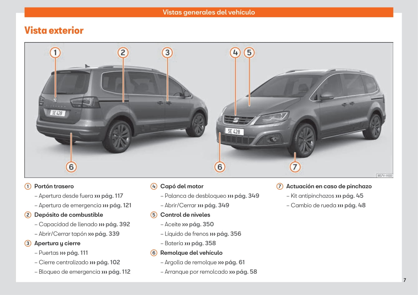 2015-2019 Seat Alhambra Manuel du propriétaire | Espagnol