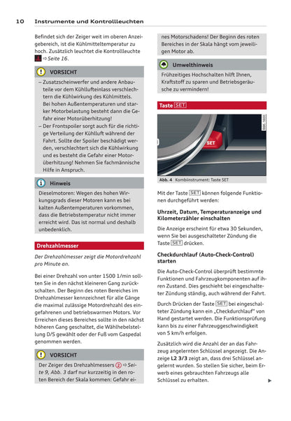 2011-2016 Audi A5/S5 Owner's Manual | German