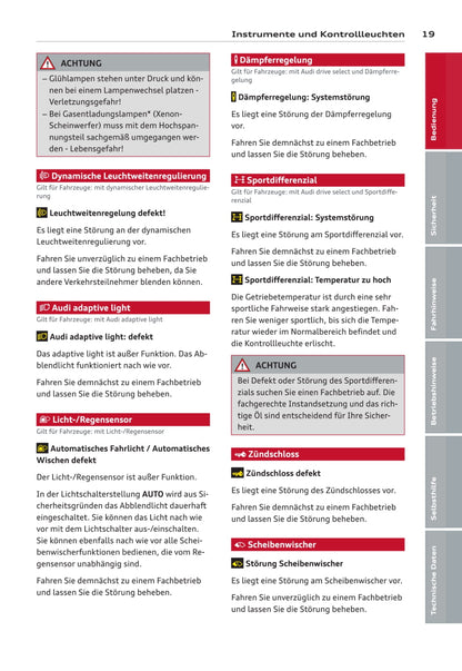 2011-2016 Audi A5/S5 Owner's Manual | German
