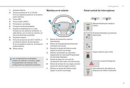 2017-2018 Peugeot Traveller Owner's Manual | Spanish