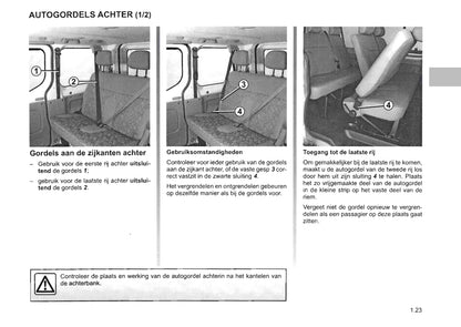 2008-2009 Nissan Primastar Owner's Manual | Dutch