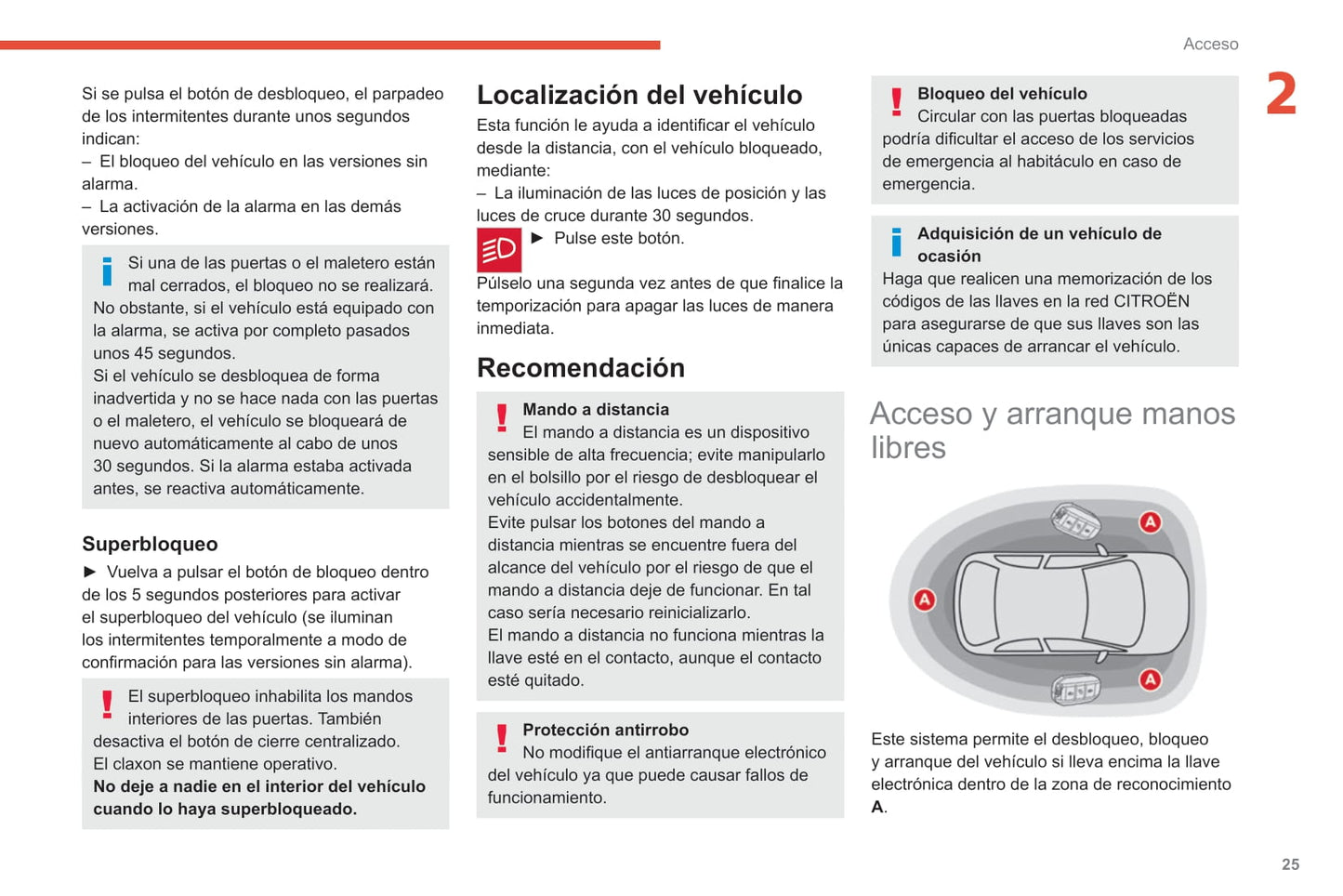 2020 Citroën C3 Manuel du propriétaire | Espagnol