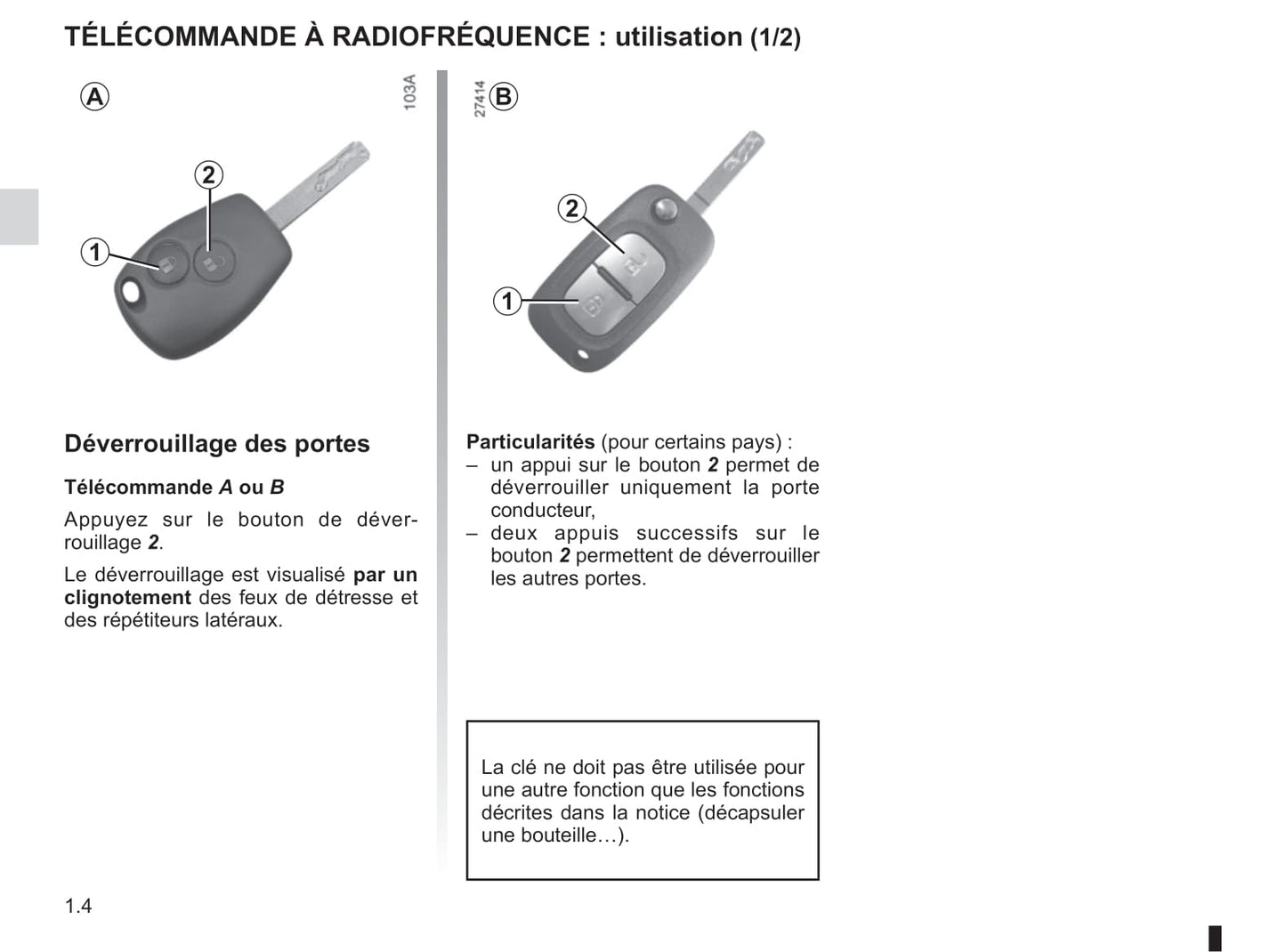 2012-2013 Renault Modus Gebruikershandleiding | Frans