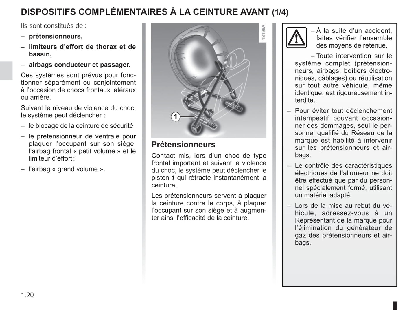 2008-2012 Renault Modus Manuel du propriétaire | Français