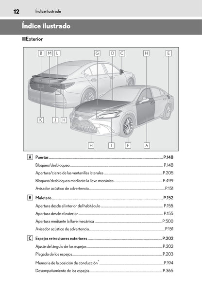2018-2019 Lexus ES 300h Gebruikershandleiding | Spaans