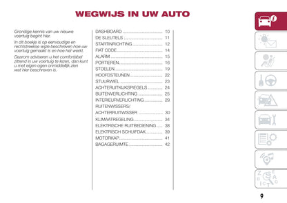 2015-2016 Fiat 500X Gebruikershandleiding | Nederlands