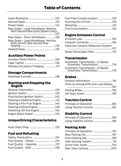 2020 Ford Transit Connect Owner's Manual | English