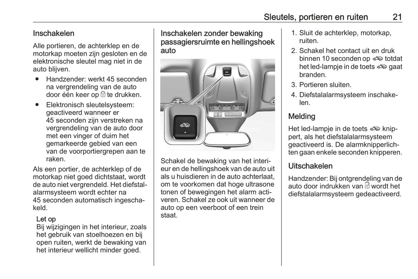 2021 Opel Grandland/Grandland Hybrid Owner's Manual | Dutch