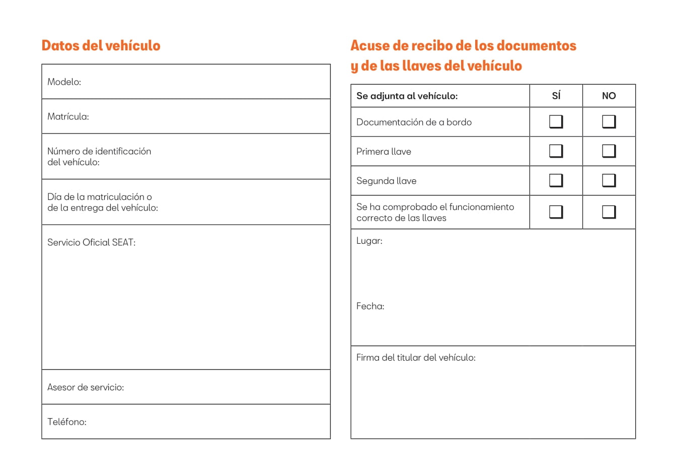 2017-2021 Seat Ibiza Owner's Manual | Spanish