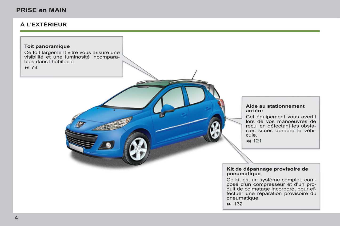 2011-2014 Peugeot 207/207 SW Gebruikershandleiding | Frans