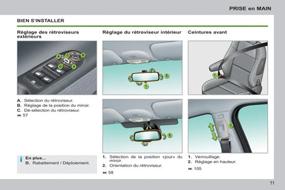 2011-2014 Peugeot 207/207 SW Gebruikershandleiding | Frans