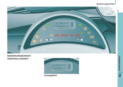 2013-2014 Peugeot 807 Bedienungsanleitung | Deutsch