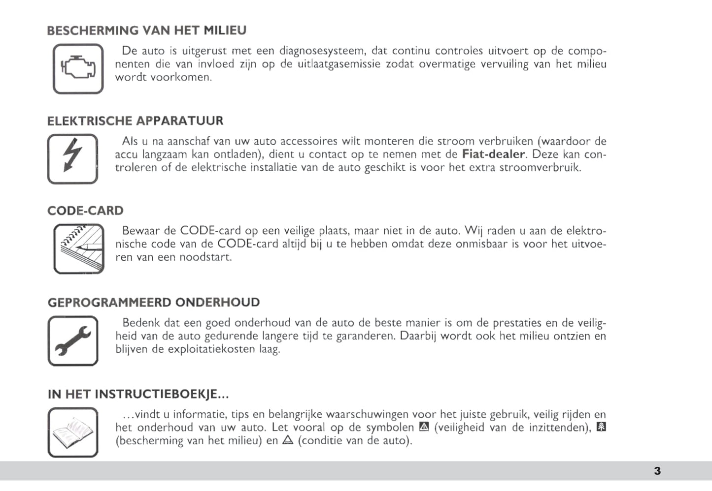 2003-2004 Fiat Scudo Gebruikershandleiding | Nederlands