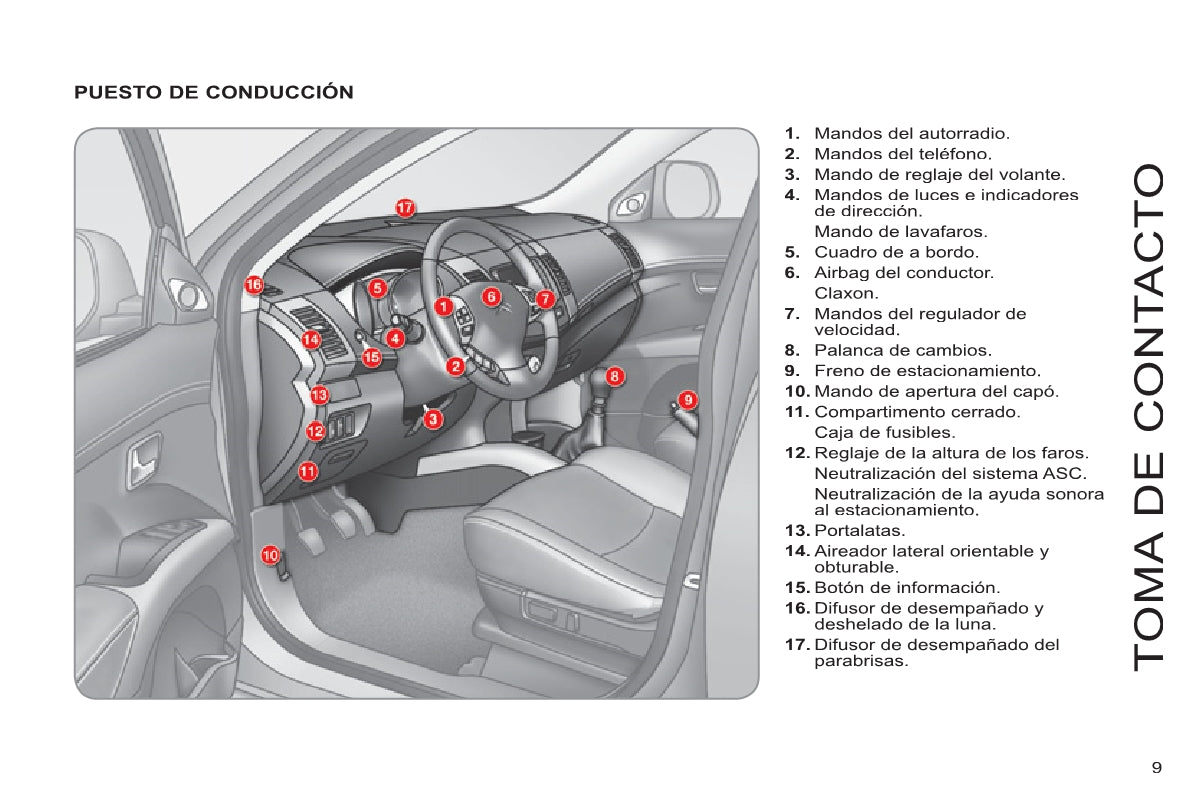2013-2014 Citroën C8 Gebruikershandleiding | Spaans