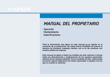 2015-2018 Hyundai Tucson Manuel du propriétaire | Espagnol