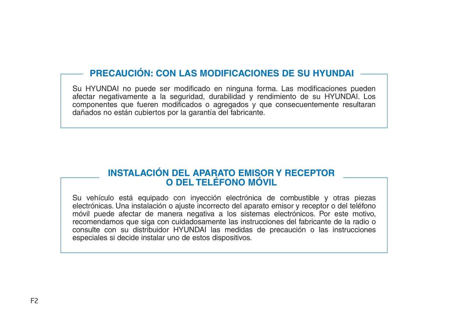 2017-2018 Hyundai Tucson Bedienungsanleitung | Spanisch