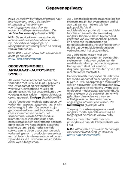2021 Ford Fiesta Bedienungsanleitung | Niederländisch