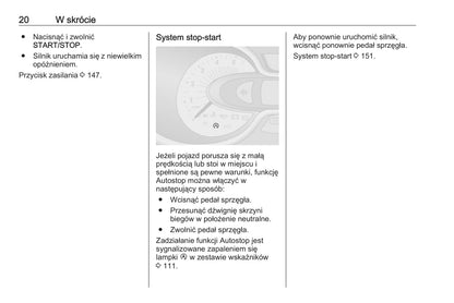 2019 Opel Vivaro Owner's Manual | Polish