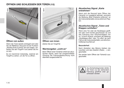 2010-2011 Renault Mégane Gebruikershandleiding | Duits