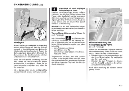 2010-2011 Renault Mégane Owner's Manual | German