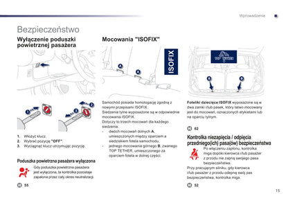 2012-2014 Peugeot 107 Owner's Manual | Polish