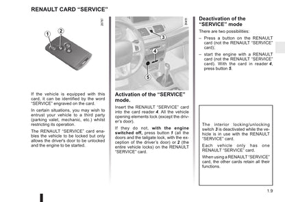 2011-2012 Renault Mégane Owner's Manual | English