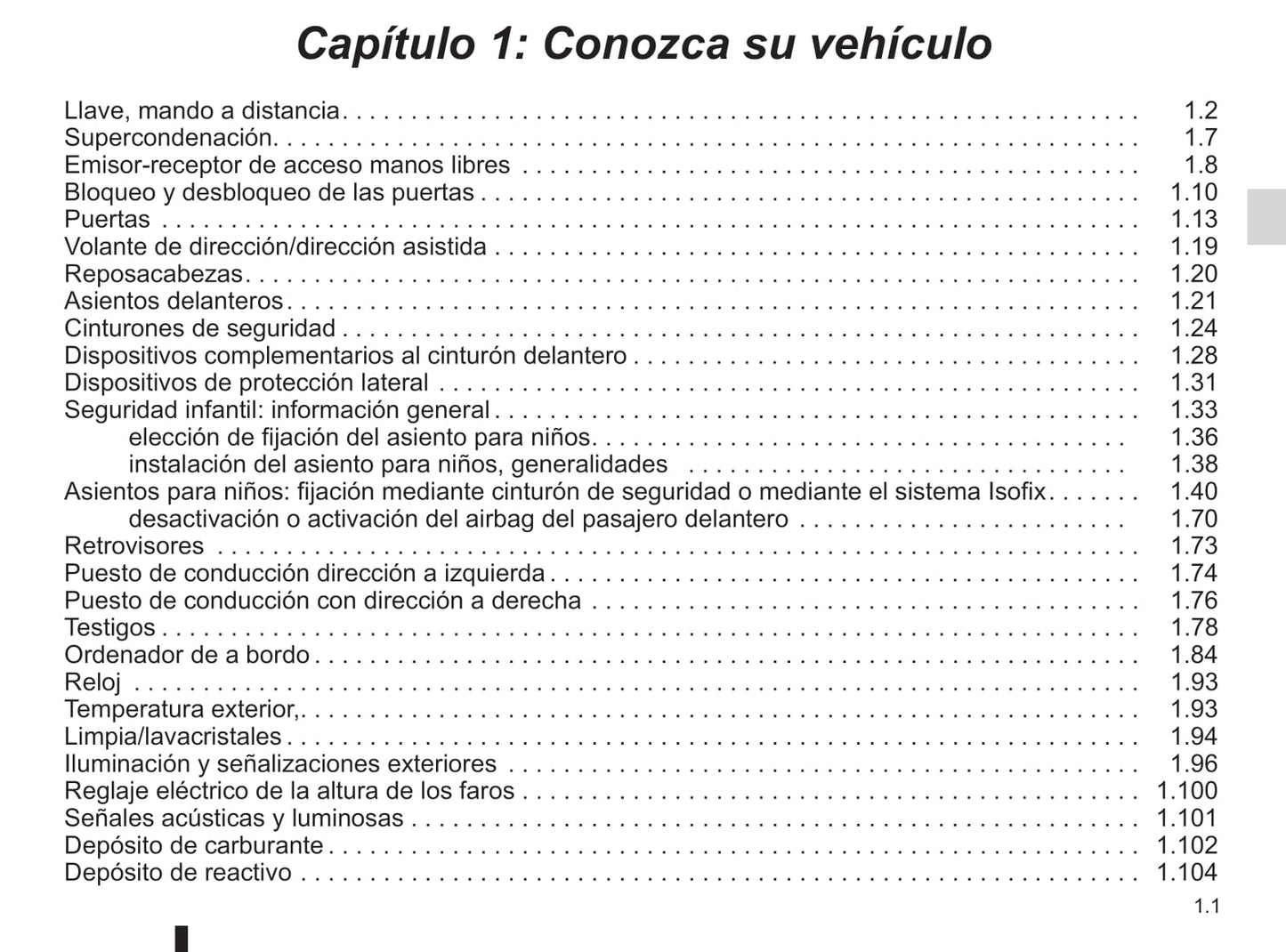 2014-2019 Renault Master Manuel du propriétaire | Espagnol