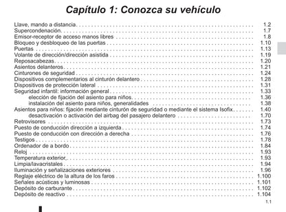 2018-2019 Renault Master Bedienungsanleitung | Spanisch