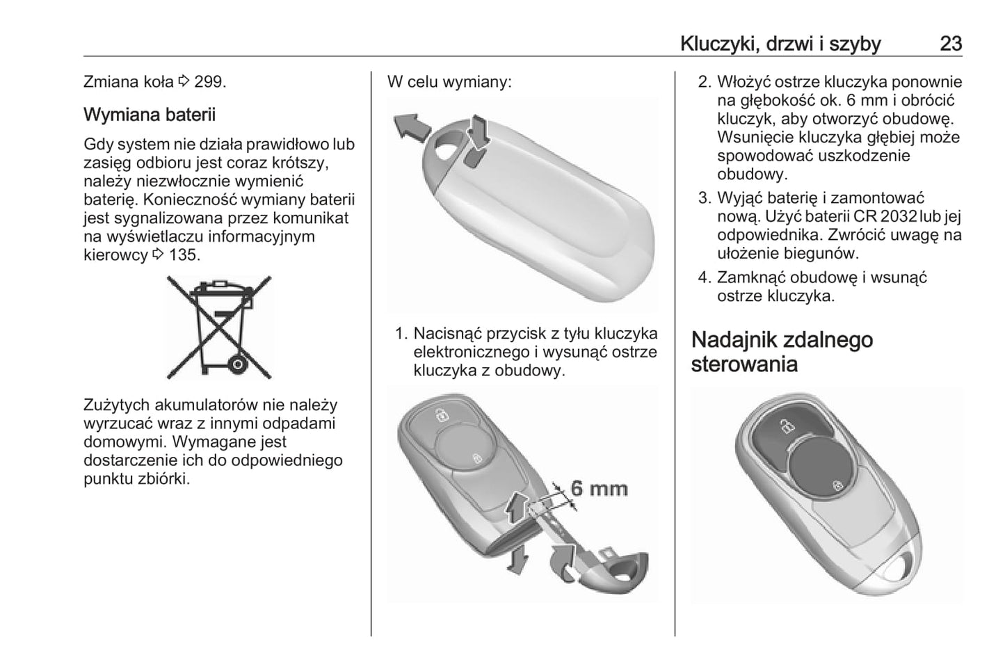 2020 Opel Insignia Owner's Manual | Polish