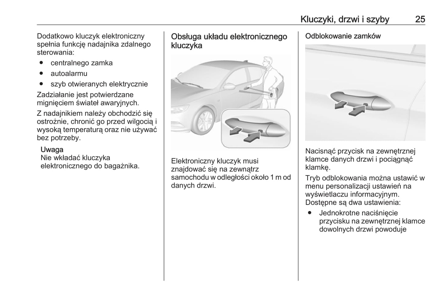 2020 Opel Insignia Manuel du propriétaire | Polonais