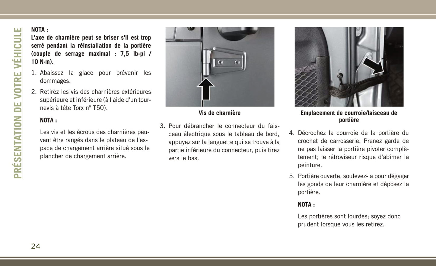 2018 Jeep Wrangler JK Owner's Manual | French