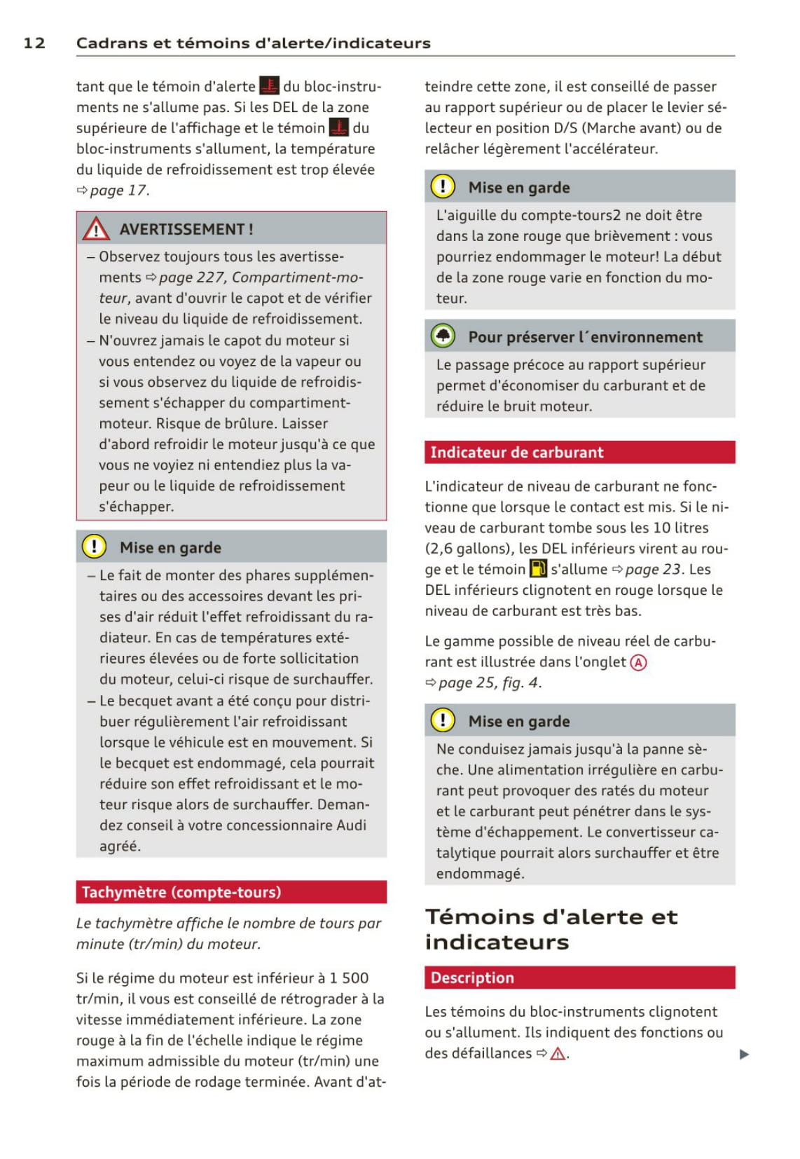 2010-2014 Audi A7/S7 Manuel du propriétaire | Français