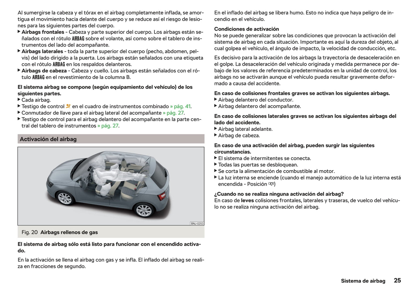 2015-2018 Skoda Fabia Manuel du propriétaire | Espagnol