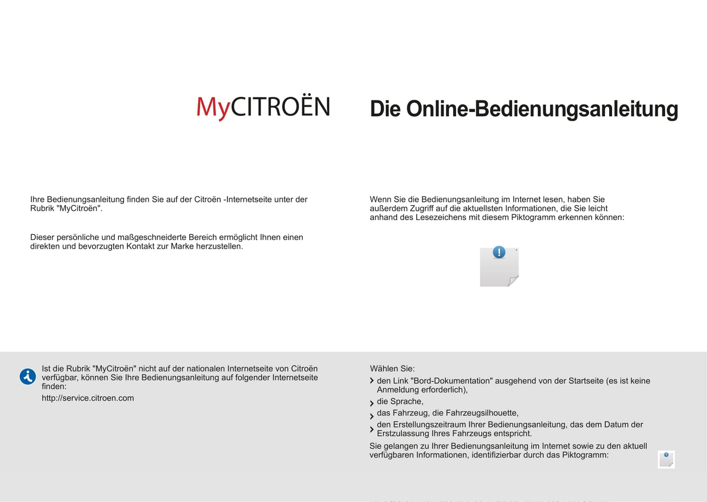 2014-2015 Citroën Berlingo Multispace Bedienungsanleitung | Deutsch