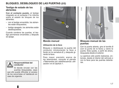2009-2010 Renault Kangoo Be Bop Bedienungsanleitung | Spanisch