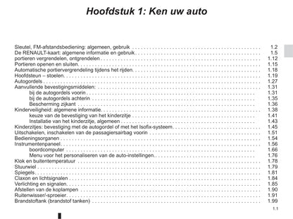 2018-2019 Renault Talisman Gebruikershandleiding | Nederlands