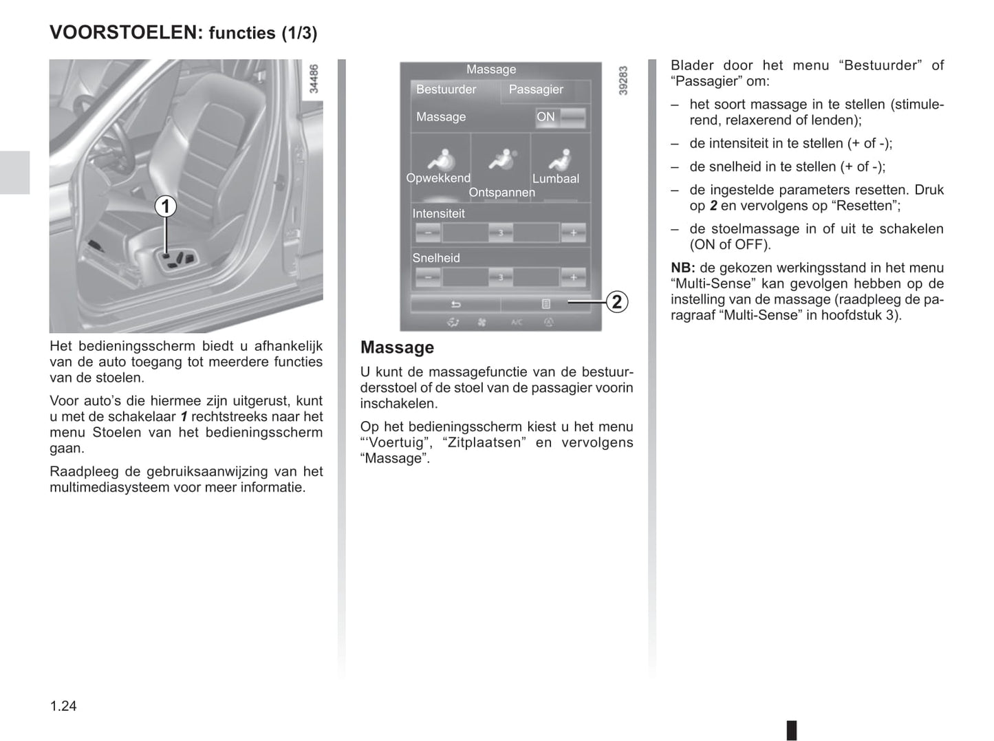 2018-2019 Renault Talisman Owner's Manual | Dutch