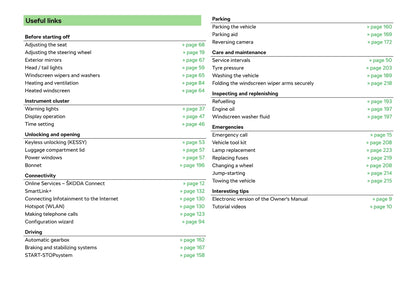 2012-2019 Skoda Rapid Gebruikershandleiding | Engels