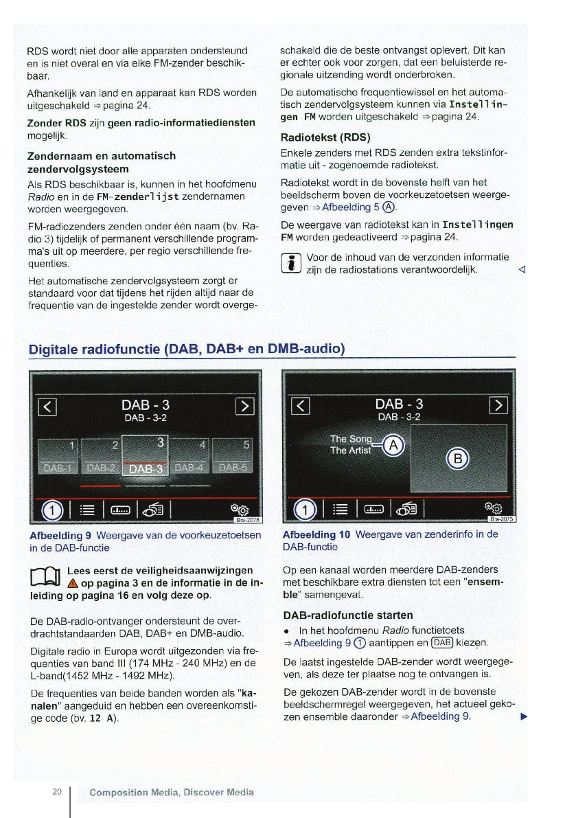 Volkswagen Composition Media, Discover Media Handleiding 2012