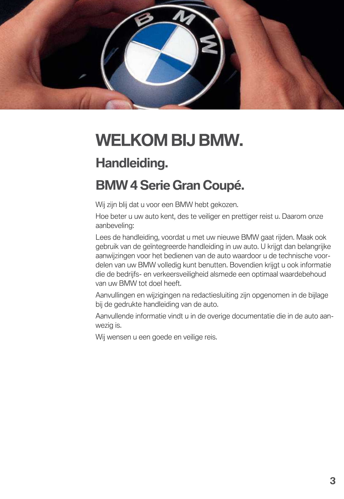 2019 BMW 4 Series Gran Coupé Owner's Manual | Dutch