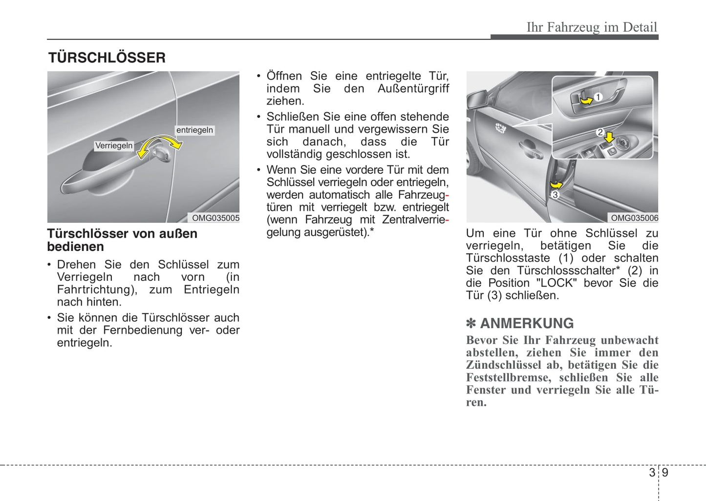 2006-2007 Kia Optima Gebruikershandleiding | Duits