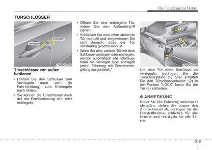 2006-2007 Kia Optima Gebruikershandleiding | Duits