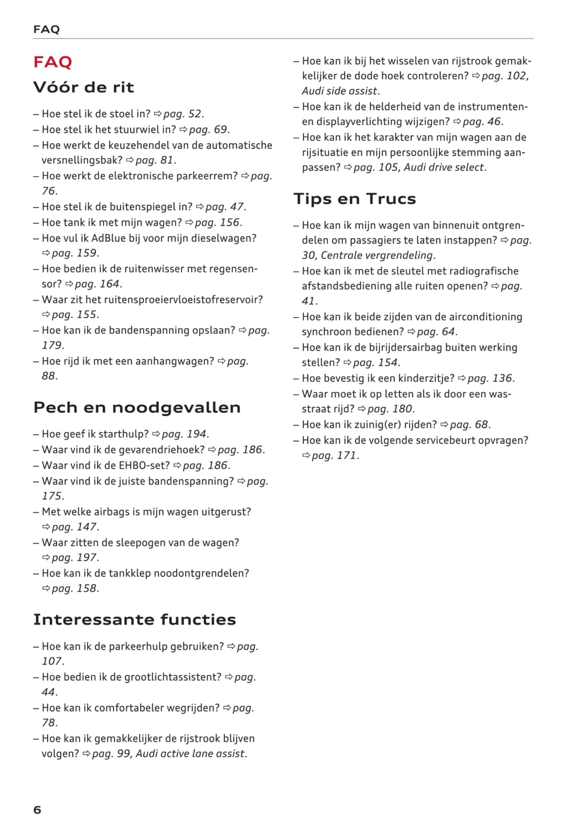2015-2017 Audi Q3 Gebruikershandleiding | Nederlands